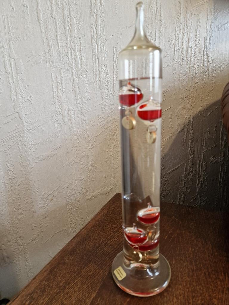 Galileo-thermometer, Ophalen, Zo goed als nieuw