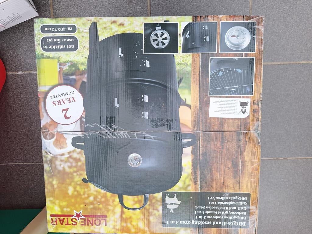 Campingbarbeque, Ophalen