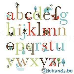 muurstickers alfabet, Ophalen of Verzenden, Nieuw