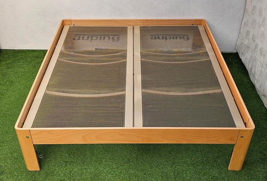 Auping Auronde Bed 180x200×48cm Hoog (Seniorenhoogte), Ophalen of Verzenden, Zo goed als nieuw