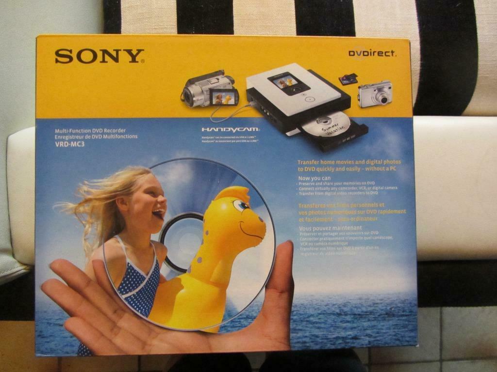 SONY vrd-mc3 dvd recorder, Verzenden, Nieuw, Dvd-recorder, Sony