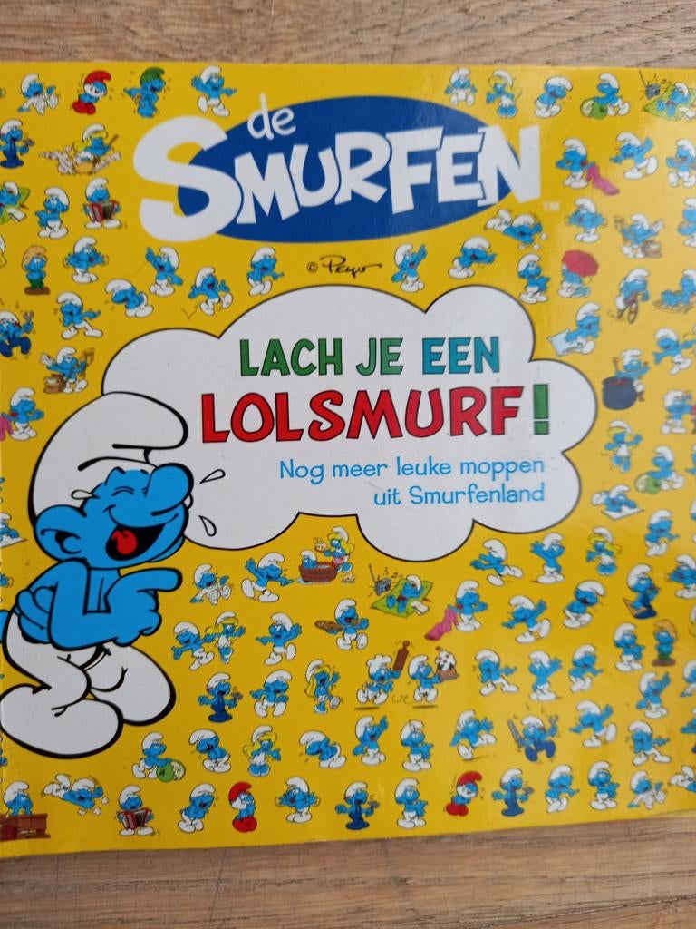 Peyo - Lach je een lolsmurf!, Ophalen of Verzenden, Peyo