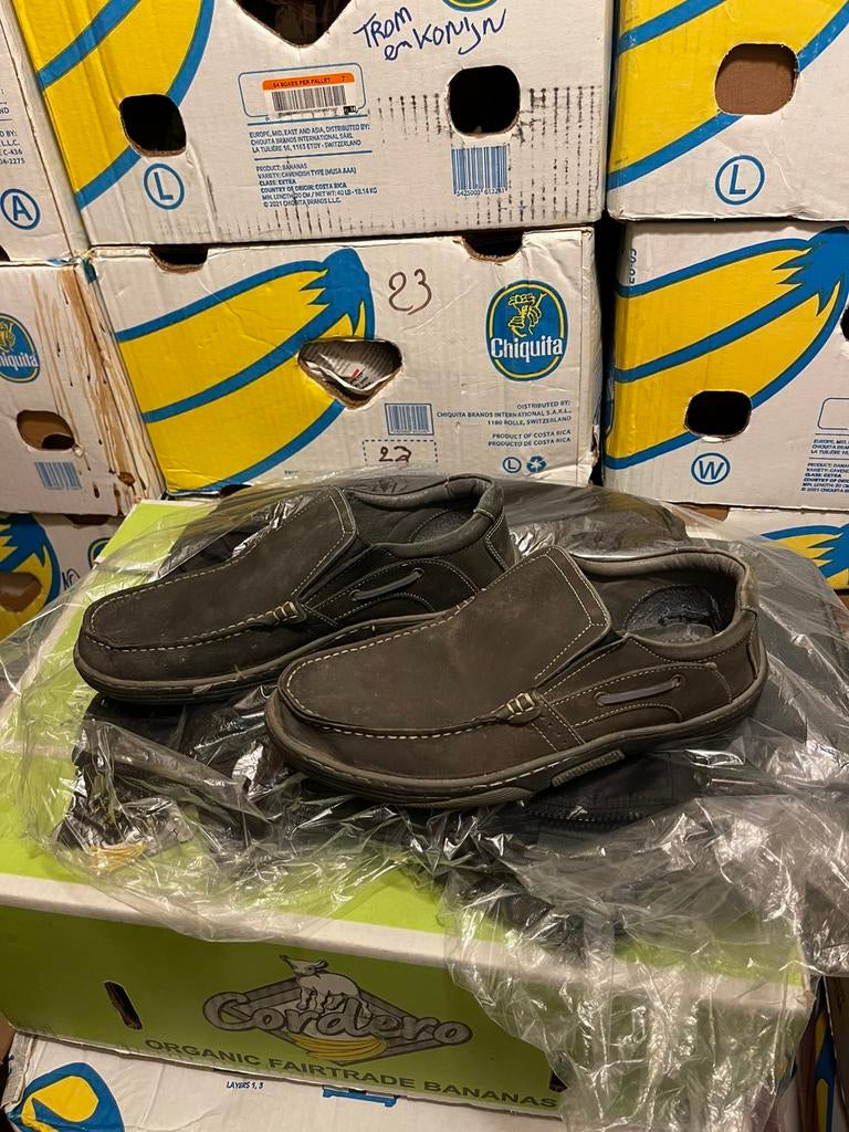 Grijze   instappers  maat 44, Vêtements | Hommes, Chaussures, Enlèvement, Porté, Flâneurs