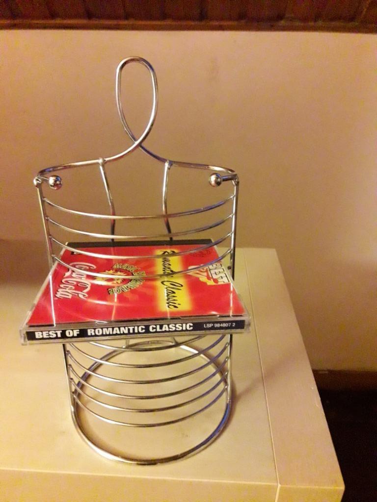 ETAGERE CD CHROME DE BUREAU, Enlèvement
