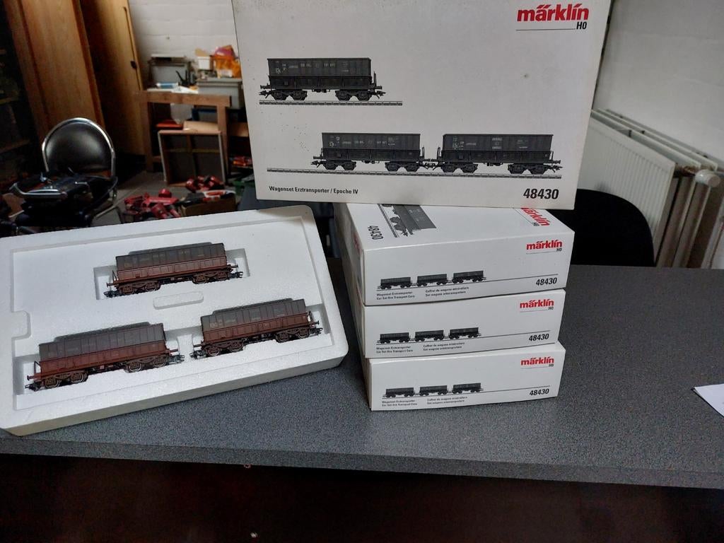 Marklin 48430 NMBS ertswagens, Ophalen