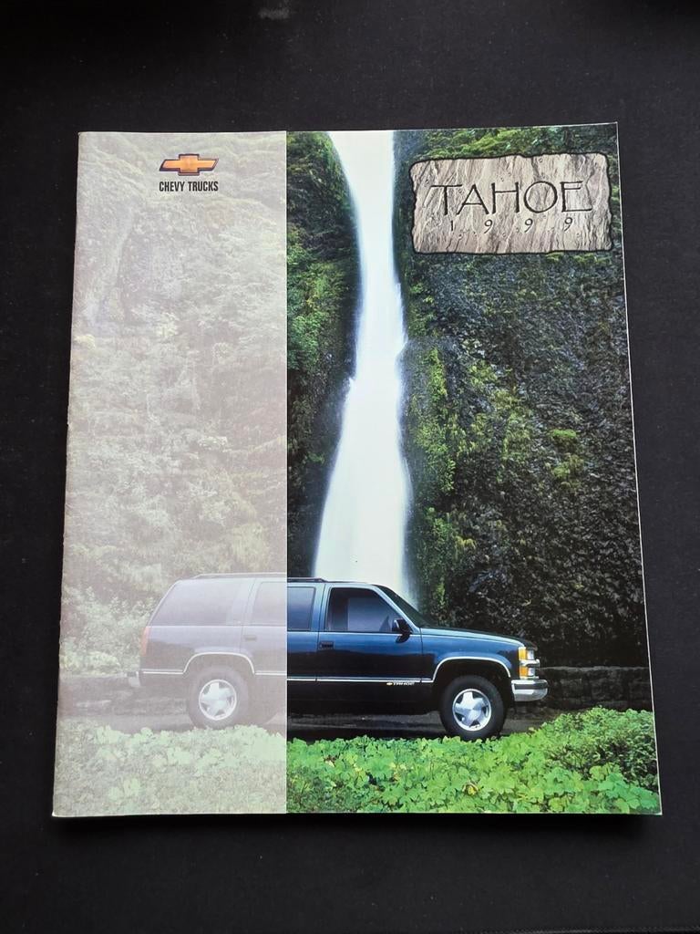 Brochure Chevrolet Tahoe 1999 USA, Ophalen of Verzenden, Chevrolet