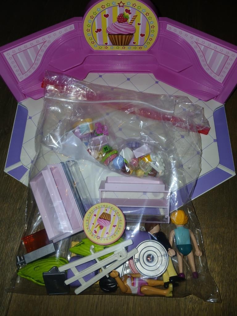 Playmobil boutique cupcake, Enlèvement, Utilisé