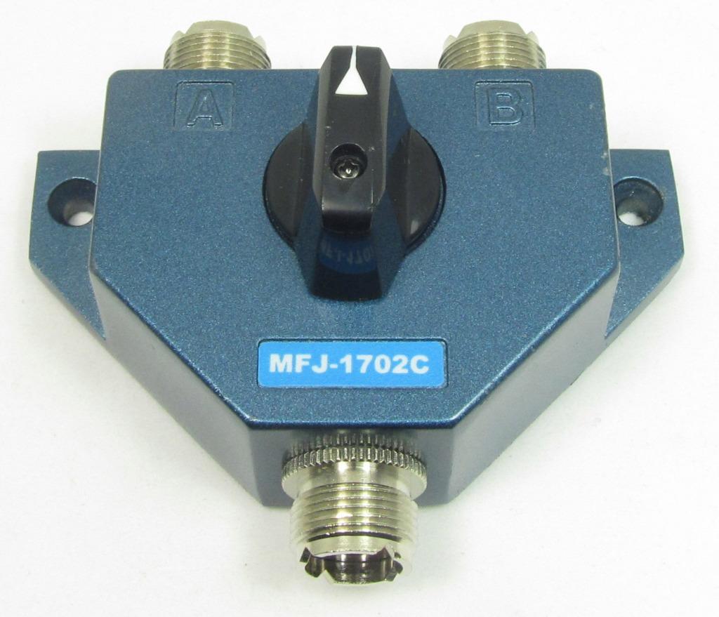 Antenne switch 1 op 2 MFJ, Ophalen of Verzenden, Nieuw, Antenne