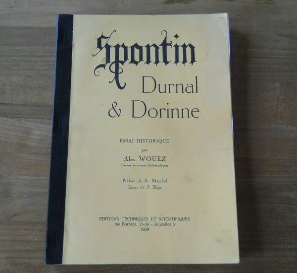 Spontin Durnal & Dorinne (A. Wouez) Essai historique - Yvoir, Ophalen of Verzenden, Gelezen