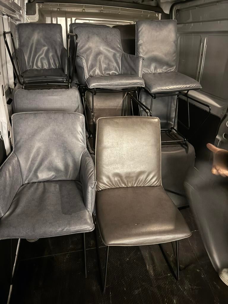 Horeca stoelen – leer & kunstleer – vanaf €20, Huis en Inrichting, Stoelen, Ophalen, Zo goed als nieuw, Leer