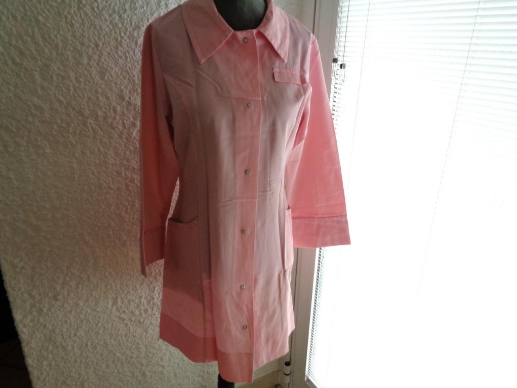 Tablier de Travail rose ancien. Taille 40, Enlèvement ou Envoi, Utilisé, Autre
