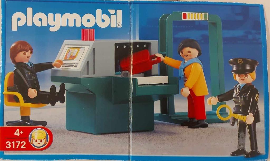 Playmobil - Contrôle aéroport - 3172, Enlèvement ou Envoi, Utilisé, Ensemble complet