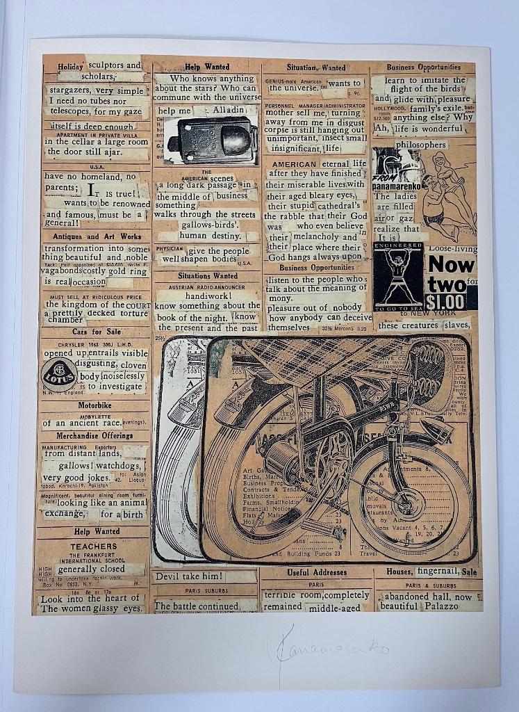Panamarenko - gesigneerd! - Milky Way & Happenings, Antiek en Kunst, Kunst | Overige Kunst, Ophalen