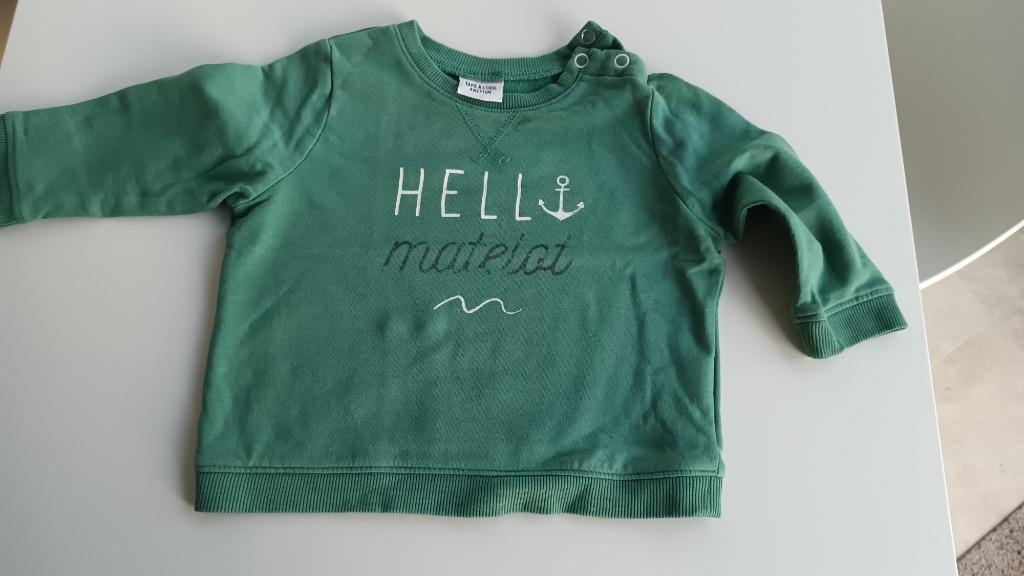 Truitje - sweater - Maat 74, Enfants & Bébés, Vêtements de bébé | Taille 74, Enlèvement, Tape à l'oeil, Garçon, Pull ou Veste