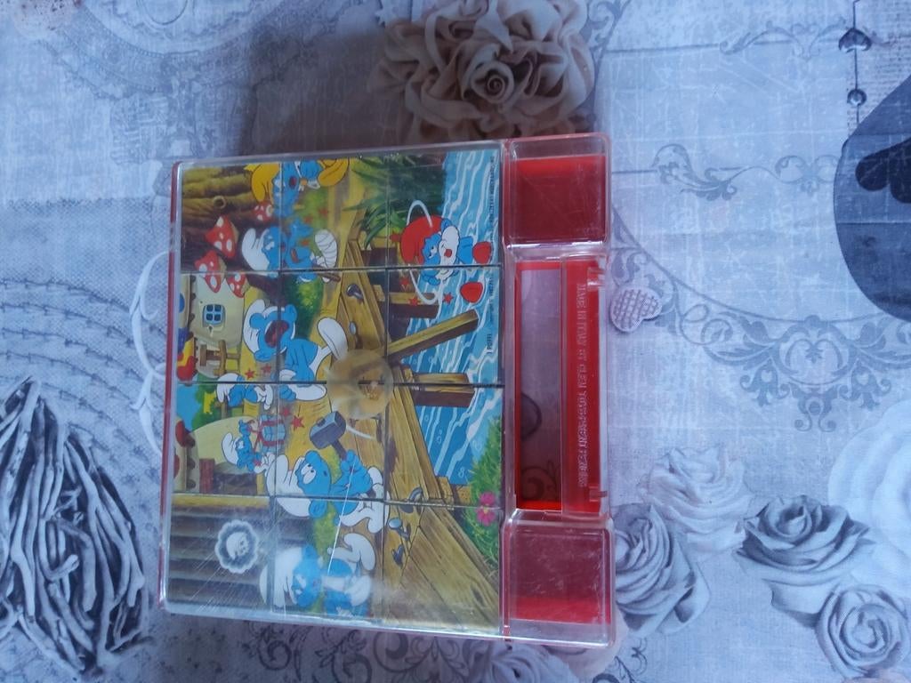 Puzzle cube Schtroumpf, Collections, Enlèvement ou Envoi, Comme neuf