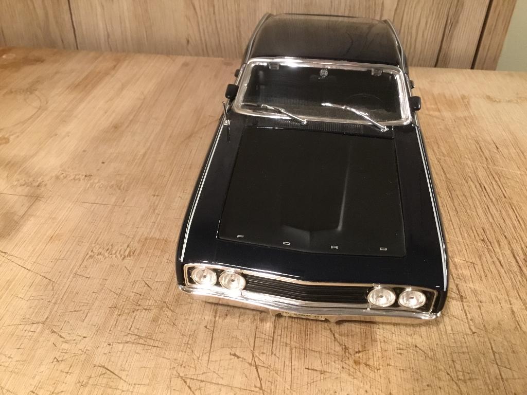 Ford Torino Talladega 1968 schaal 1/18, Ophalen of Verzenden, Zo goed als nieuw, Auto