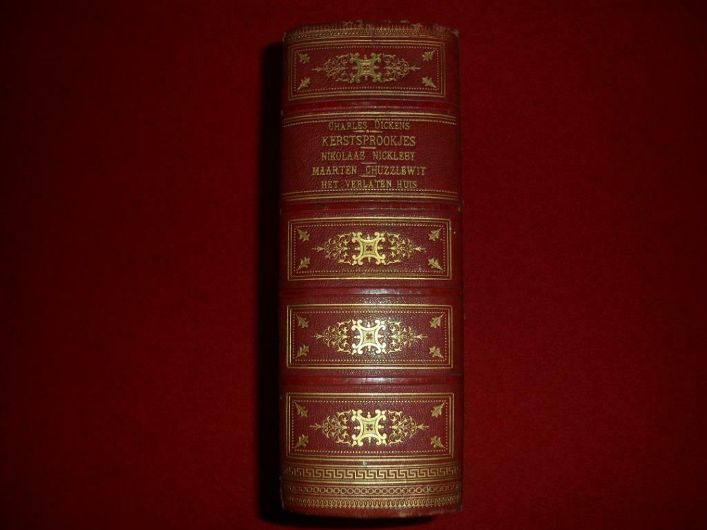 Charles Dickens: Kerstsprookjes , e.a. (Prijsboek), Ophalen of Verzenden, Gelezen, Charles Dickens