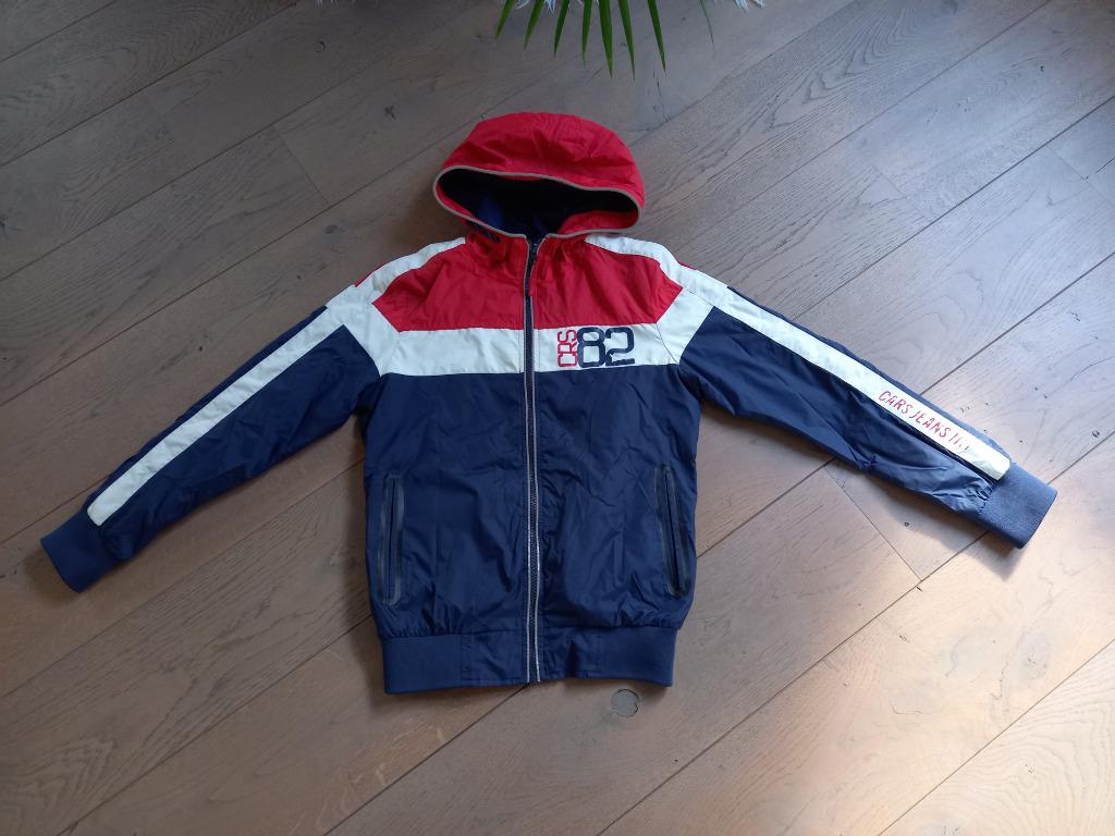Maat 152 : jas regenjas met kap van cars jeans, Ophalen of Verzenden, Zo goed als nieuw, Jas, Jongen