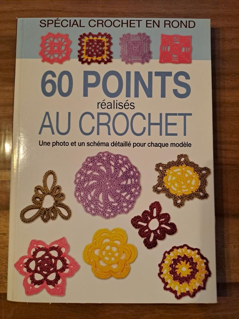 Rond et carré au crochet, Livres, Comme neuf