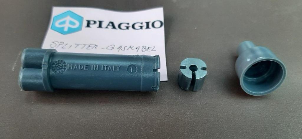 Piaggio -Vespa 2.t gaskabel Splitter, Vélos & Vélomoteurs, Envoi, Neuf, Piaggio