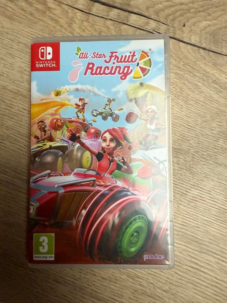 Jeu Nintendo all star fruit racing, Ophalen, Zo goed als nieuw