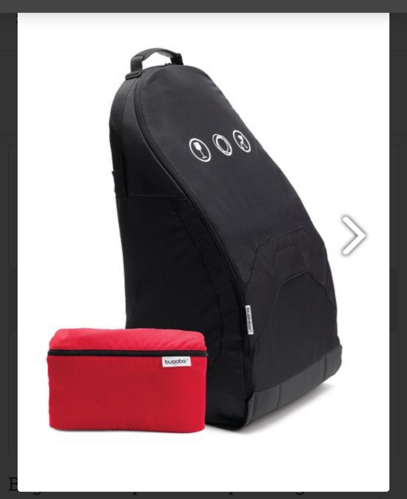 Bugaboo transport tas reistas, Ophalen, Gebruikt