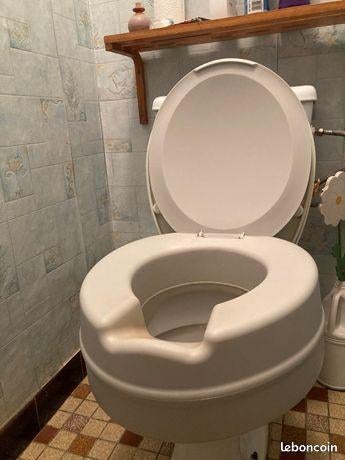 Rehausseur médical toilette WC / livraison possible, Enlèvement, Utilisé
