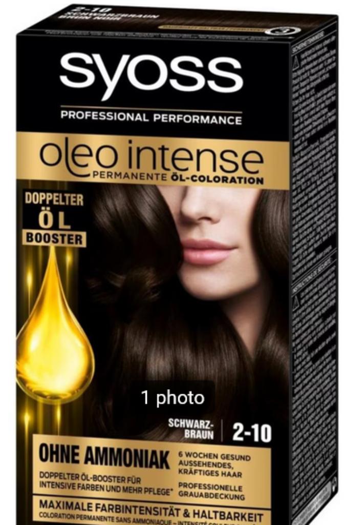 Syoss Oleo intense 2-10 Châtain noir NEUF !, Enlèvement ou Envoi, Neuf, Soin des cheveux ou Soin réparateur des cheveux