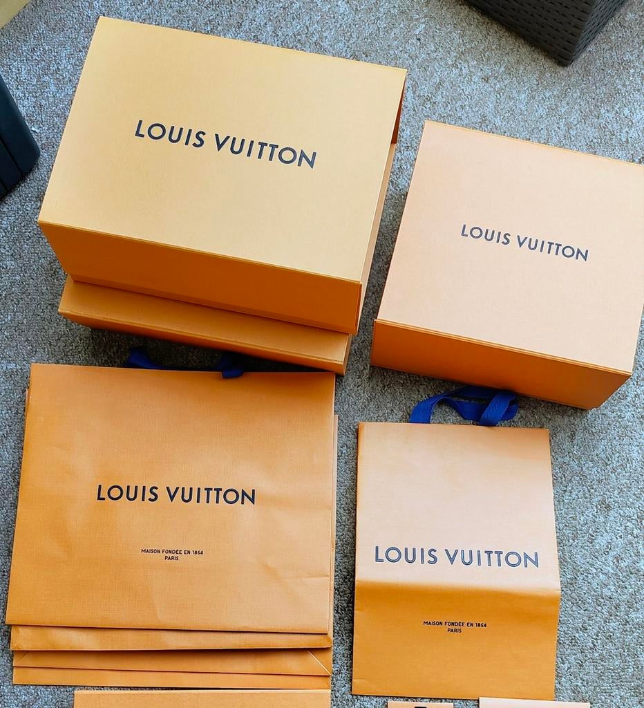 Louis Vuitton dozen en zakken, Ophalen of Verzenden, Zo goed als nieuw, Doos, Opvouwbaar