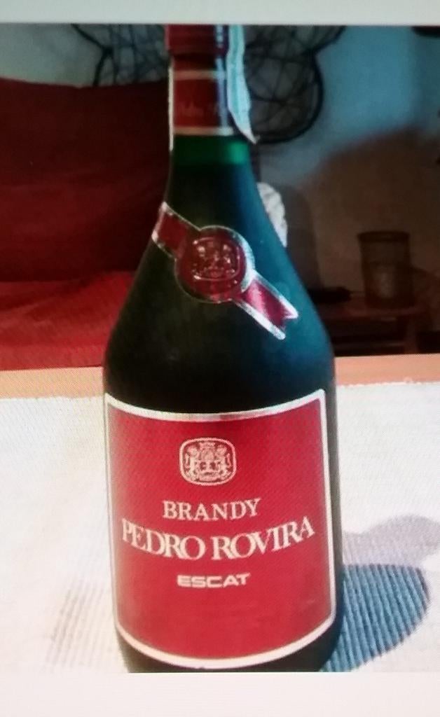 Brandewijn Pedro Rovira 1864 escat 70cl, 38%, Ophalen of Verzenden, Nieuw, Overige typen, Vol