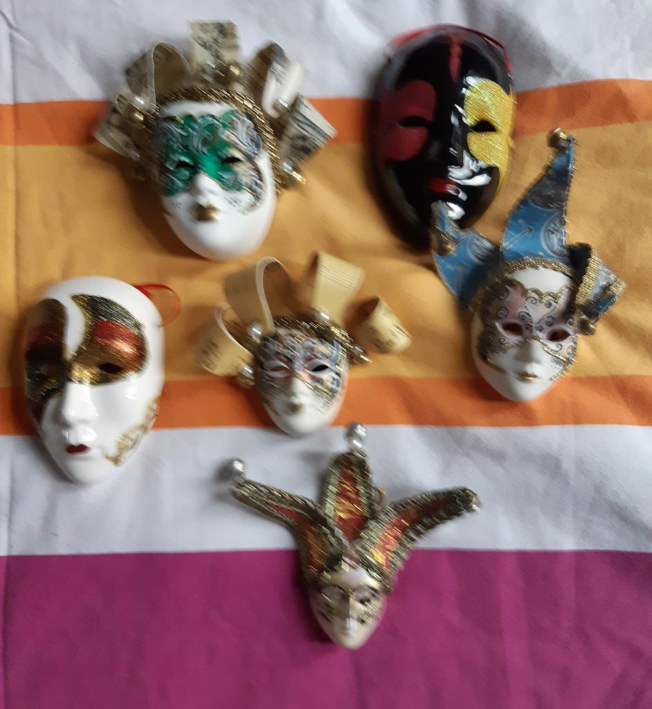 DECORATIEVE MASKERS, Ophalen of Verzenden, Zo goed als nieuw