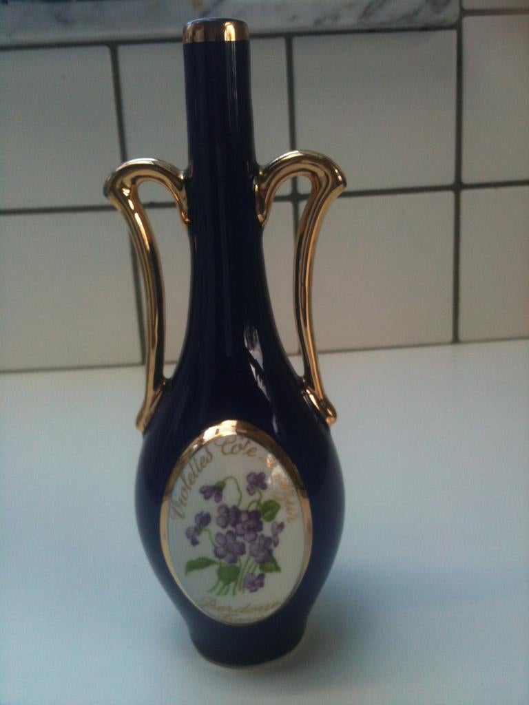 porselein parfum flesje berdoues france, Ophalen of Verzenden