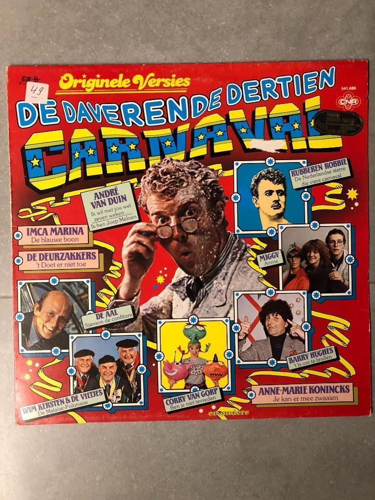 de daverende dertien - carnaval, Cd's en Dvd's, Vinyl | Nederlandstalig, Ophalen of Verzenden, Zo goed als nieuw