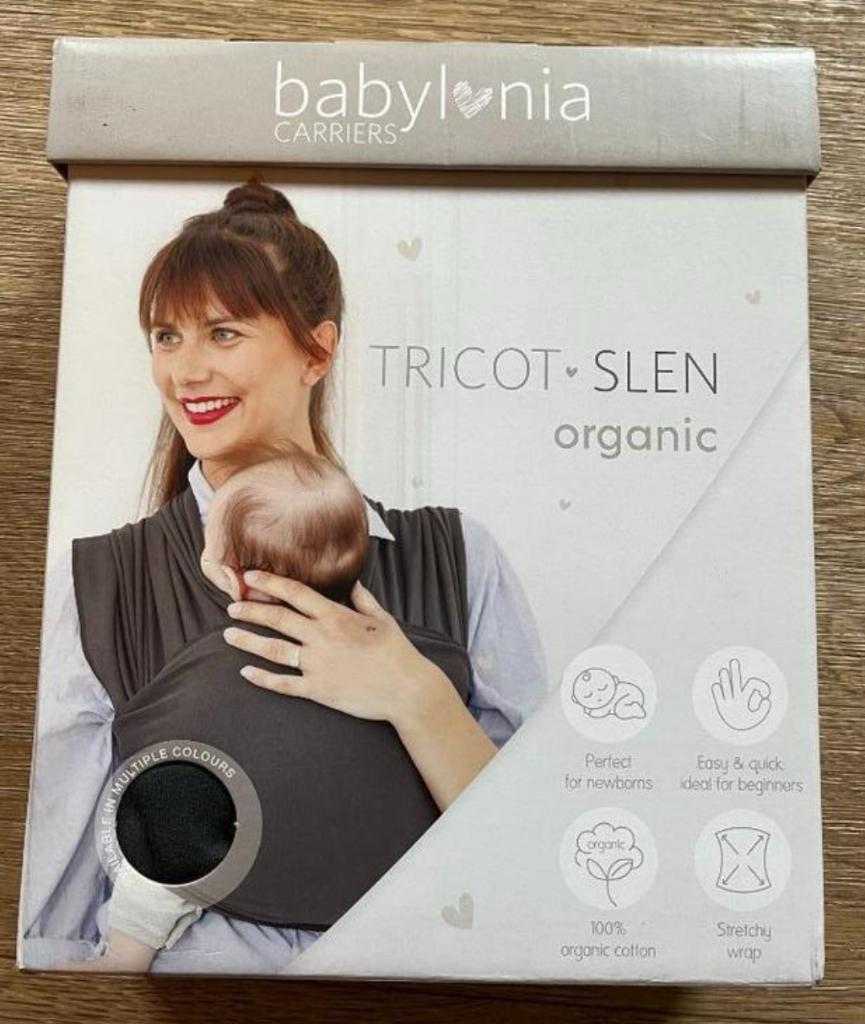Babylonia Tricot slen draagdoek, Draagdoek, Nieuw, Buik, Ophalen