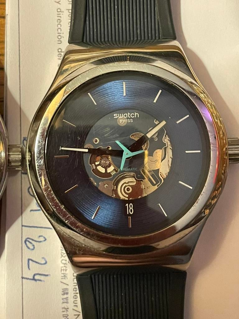 Swatch nieuwe collectie automatisch uurwerk, Ophalen, Zo goed als nieuw, Swatch