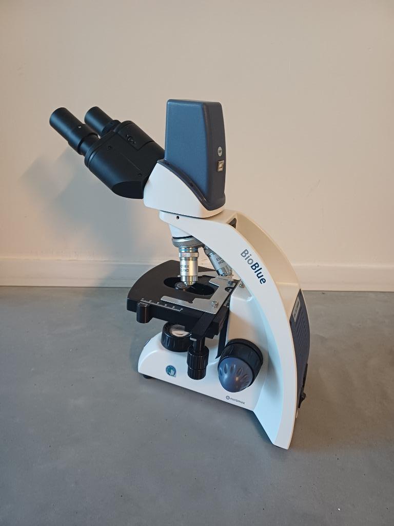 Digitale microscoop Euromex BioBlue Digital BB.4267, Enlèvement, Comme neuf, 400x à 1000x, Microscope biologique