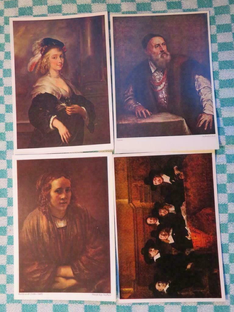 Lot 4 postkaarten, Ophalen of Verzenden, Ongelopen