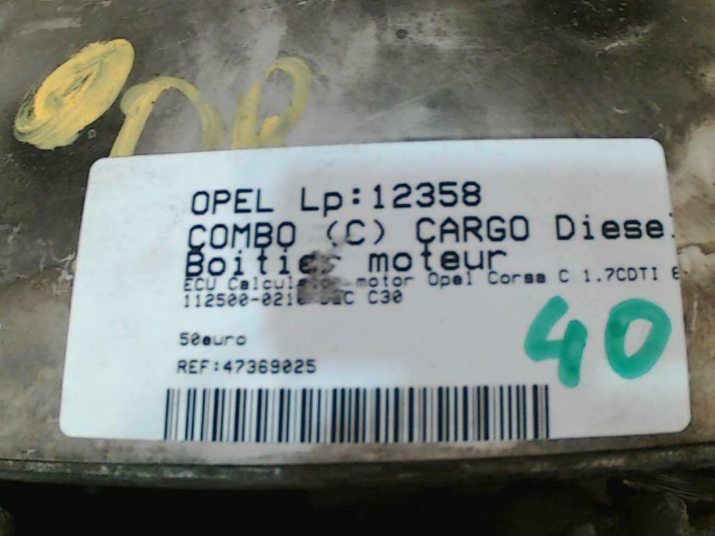 Boitier moteur Opel Corsa 1.7CDTi 74kw 2004-2011 (40), Ophalen of Verzenden, Gebruikt, Opel