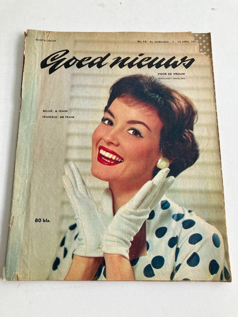 " Goed Nieuws "nr 15 1959 : Churchill, Camem, Reclame Knorr, Enlèvement ou Envoi, 1940 à 1960, Journal ou Magazine