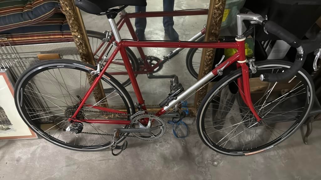 Ancien vélo de course, Vélos & Vélomoteurs, Vélos | Vélos de course, Utilisé, Hommes, Autres marques, 10 à 15 vitesses, Enlèvement