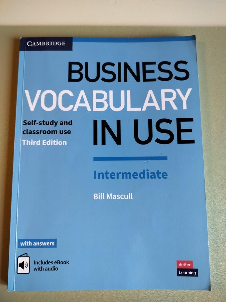Business vocabulary in use, Ophalen of Verzenden