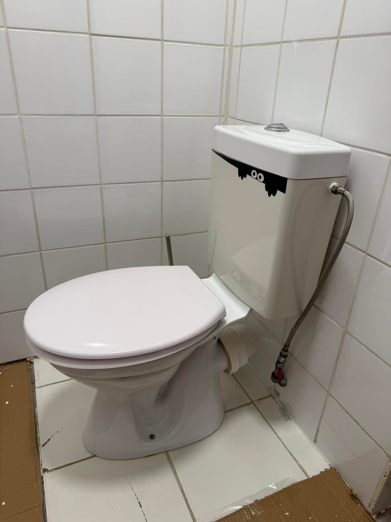WC Blanc - excellent état, Bricolage & Construction, Sanitaire, Utilisé, Pierre, Enlèvement
