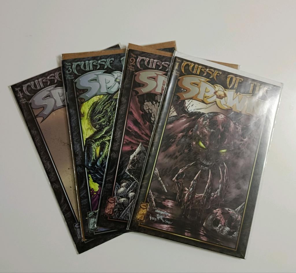 Curse of the Spawn - #1,#2,#3,#4, Ophalen of Verzenden