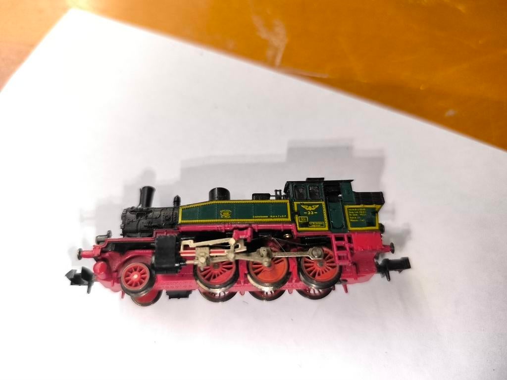 Locomotive flieshman piccolo 7033, Hobby & Loisirs créatifs, Enlèvement ou Envoi, Utilisé, Locomotive, Fleischmann