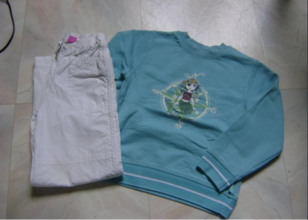 pantalon blanc et pull Sir oliver, Garçon ou Fille, Enlèvement ou Envoi, Pull ou Veste, Comme neuf