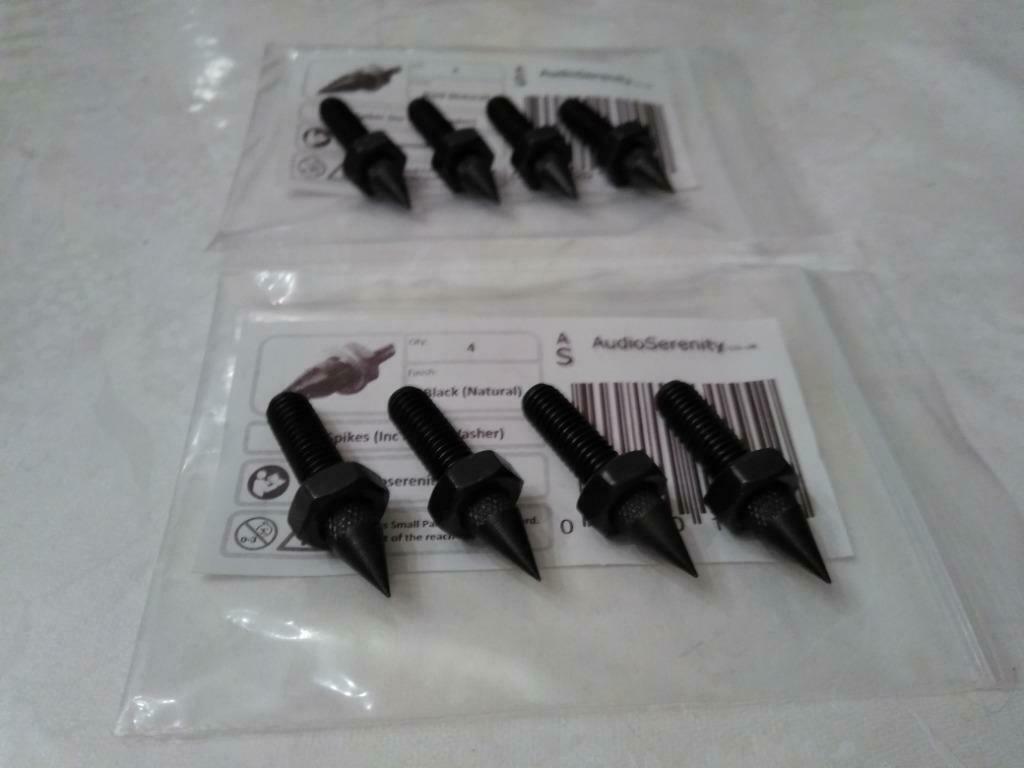 8 x New Speaker spikes steel isolation M8 (8mm) thread 42mm, TV, Hi-fi & Vidéo, Enceintes, Enlèvement ou Envoi, Neuf, Autres marques