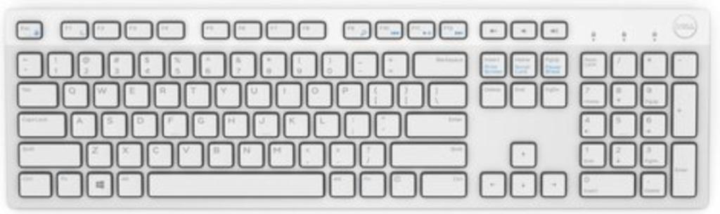 Toetsenbord wit Dell, Nieuw, Ophalen of Verzenden, Draadloos, Dell