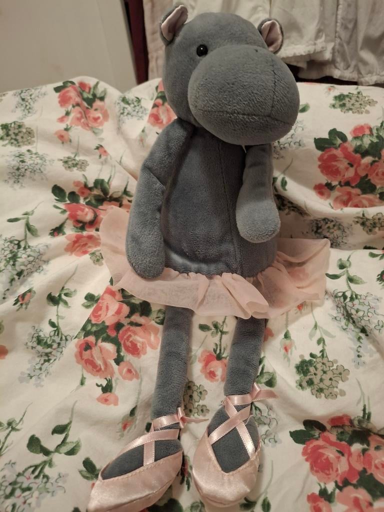 Peluche hippopotame danseuse jellycat, Comme neuf
