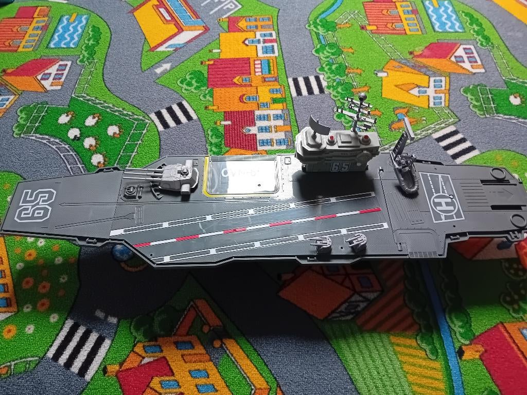 Battlefield  vliegdekschip, Ophalen, Gebruikt