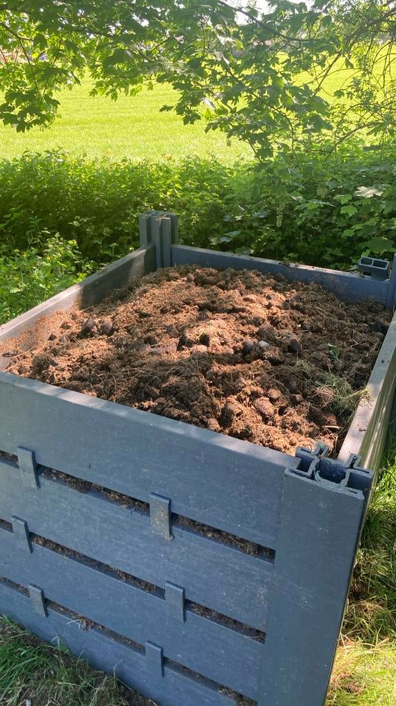 Paardenmest zonder stro/vlas/houtkrullen/…, Tuin en Terras, Aarde en Mest, Mest, Ophalen